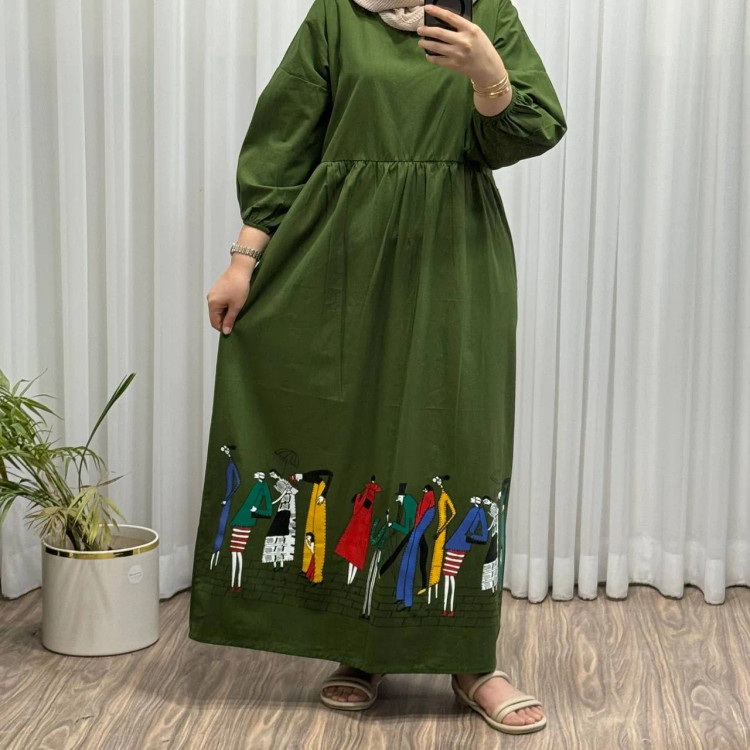 پیراهن ساحلی لینن فری سایز تا 52 زنانه کد 713 بنددار شیک و راحت چهارفصل