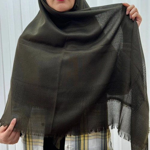 روسری حصیری نخ پرز نده سر نخورد سایز بزرگ 138x138