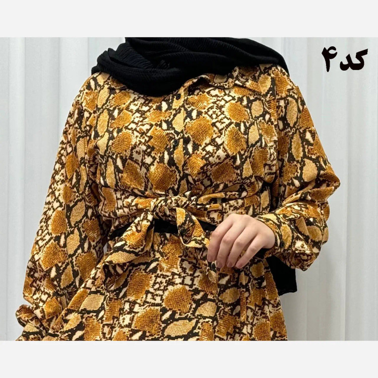 شومیز زنانه مجلسی پلنگی کرپ الیزه فری سایز تا 48 چهارفصل شیک و راحت بدون چروک و آبرفت