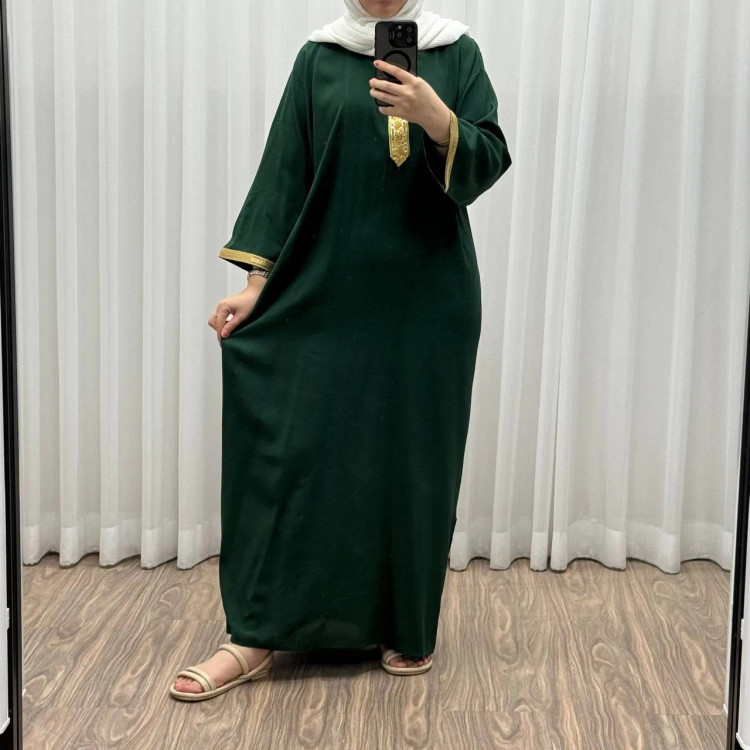 پیراهن ساحلی نخی شسته شده فری سایز زنانه تا سایز 52 کمربنددار بدون آبرفت و رنگ رفت