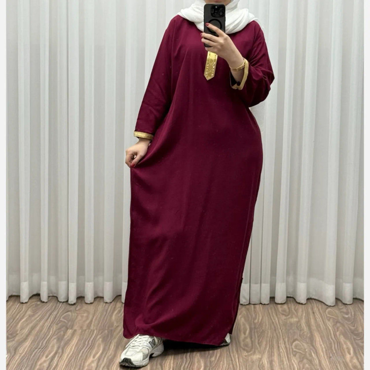 پیراهن ساحلی نخی شسته شده فری سایز زنانه تا سایز 52 کمربنددار بدون آبرفت و رنگ رفت