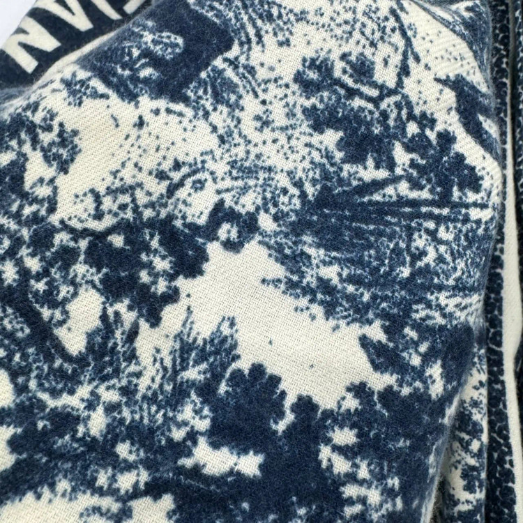 شال موهر کریستین دیور کد 1344 قواره 200x72 سانتیمتر بدون آبرفت و رنگ رفت