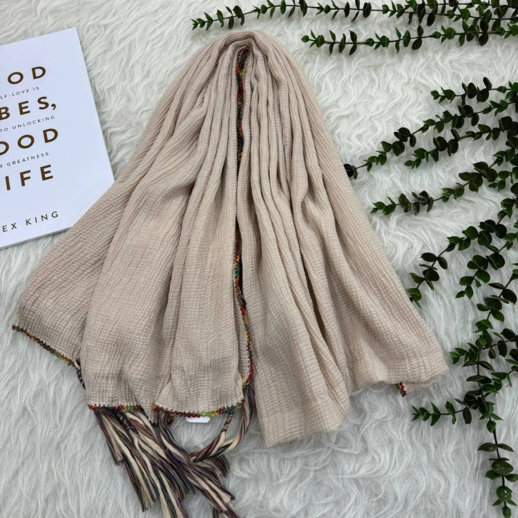 شال برشکا ساده وارداتی کد 988 بدون آبرفت و رنگ رفت