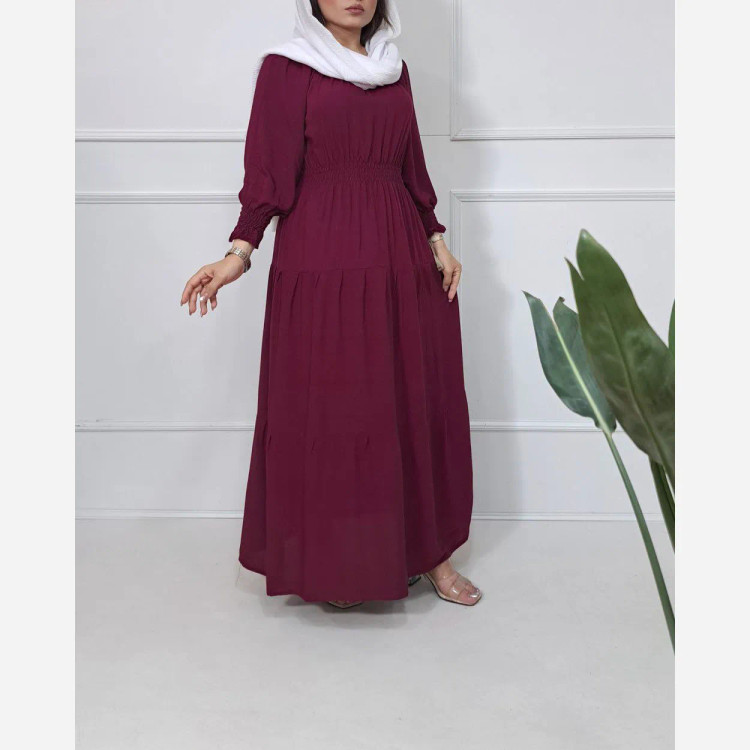 پیراهن ساحلی نخی طرح فرح فری سایز تا 48 قد 138 دور سینه 110 بدون آبرفت و رنگ رفت