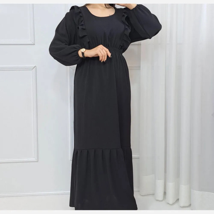 پیراهن ساحلی زارا فری سایز ابر باد زنانه تا سایز 48 چهارفصل شیک و راحت بدون بدن نما