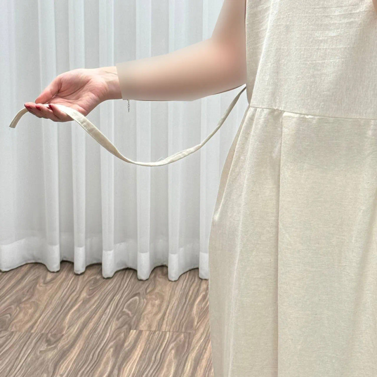 سارافون لنین فری سایز تا 48 شسته شده تنخور شیک و راحت چهارفصل زنانه دخترانه بدون سایه انداختن