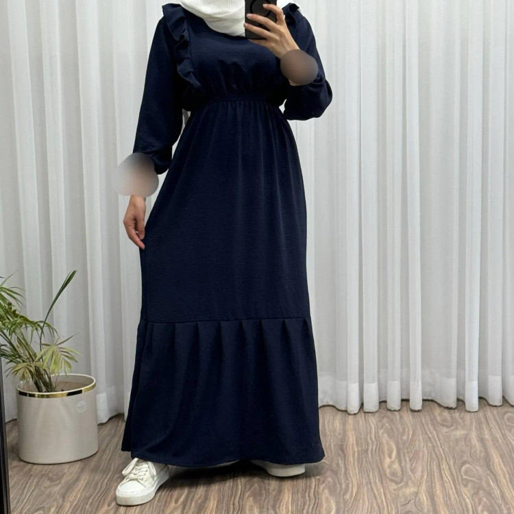 پیراهن ساحلی زارا فری سایز ابر باد زنانه تا سایز 48 چهارفصل شیک و راحت بدون بدن نما