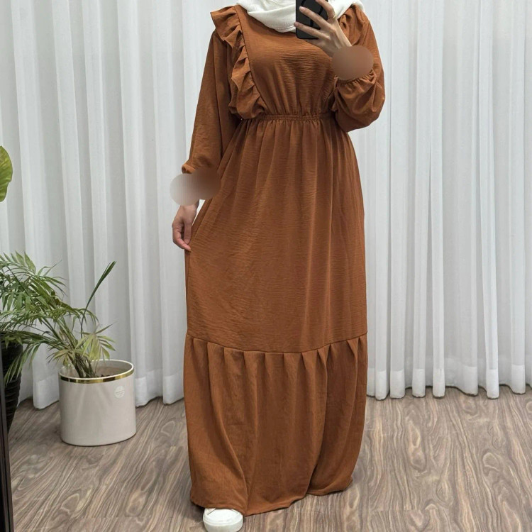 پیراهن ساحلی زارا فری سایز ابر باد زنانه تا سایز 48 چهارفصل شیک و راحت بدون بدن نما