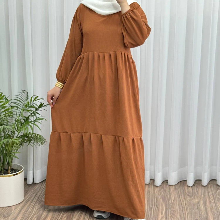 پیراهن ساحلی زنانه دریا مدل آیدا جنس ابروباد فری سایز مناسب تا سایز 48 قد 135 چروک نمیشود سایه نمیندازد