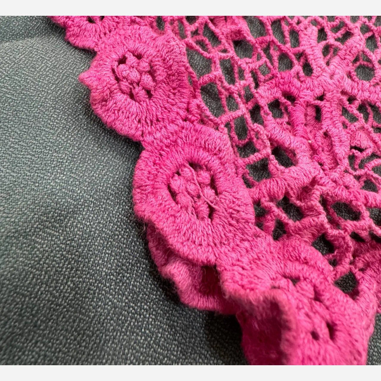 رومایویی قلاب بافی کد 1012 فری سایز مناسب تا سایز 42 قد 70 جلو باز چهارفصل زنانه