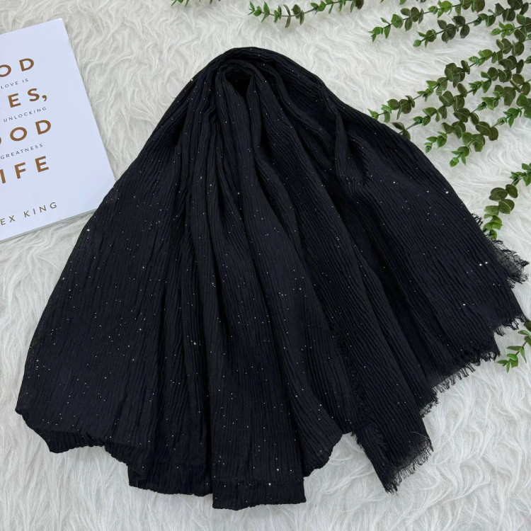 شال نخی لب ریش شاین وارداتی برشکا قواره 190x90 پرز و دون دون نمیشود سر نمیخورد