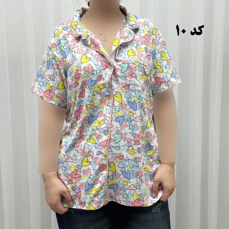 لباس خواب جلو باز زنانه وارداتی کد 1163 جنس اسپاندکس و پلی استر چهارفصل راحت