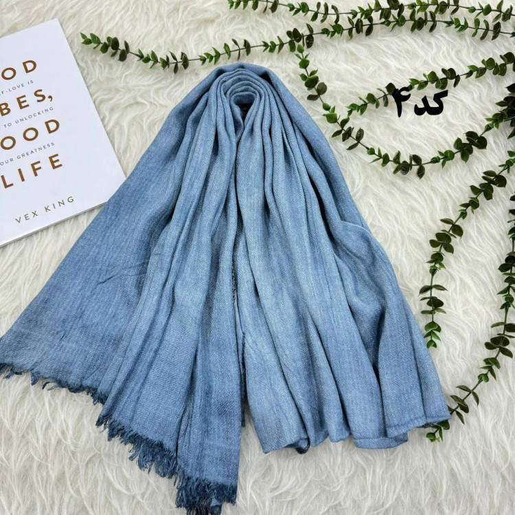 شال پاییزه نخی ضخیم وارداتی زنانه قواره بزرگ 200x85 بدون آبرفت و رنگ رفت