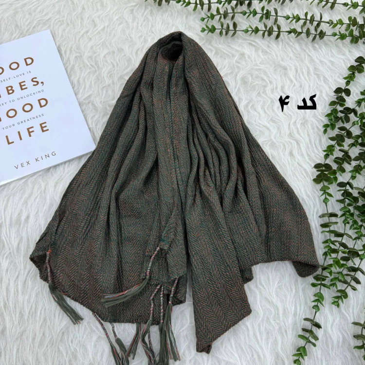 شال موهر پاییزه وارداتی کد 1103 بدون آبرفت و چروک