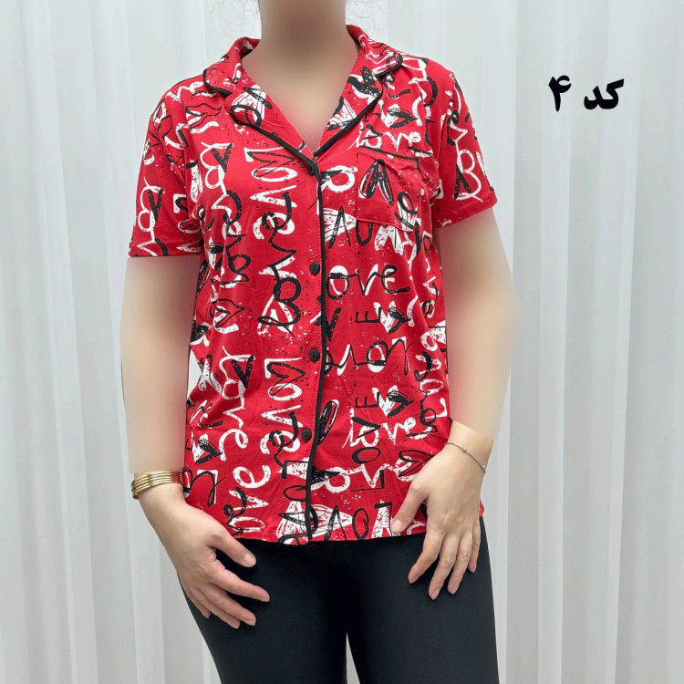 لباس خواب جلو باز وارداتی زنانه کد 1162 سایز S M L اسپاندکس پلی استر چهارفصل راحت بدون آبرفت و رنگ رفت