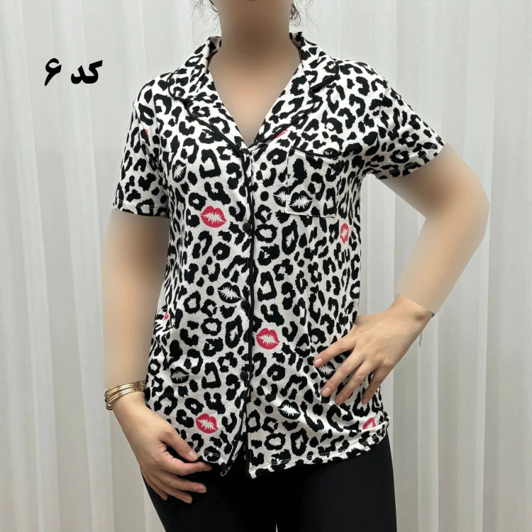 لباس خواب جلو باز وارداتی زنانه کد 1162 سایز S M L اسپاندکس پلی استر چهارفصل راحت بدون آبرفت و رنگ رفت