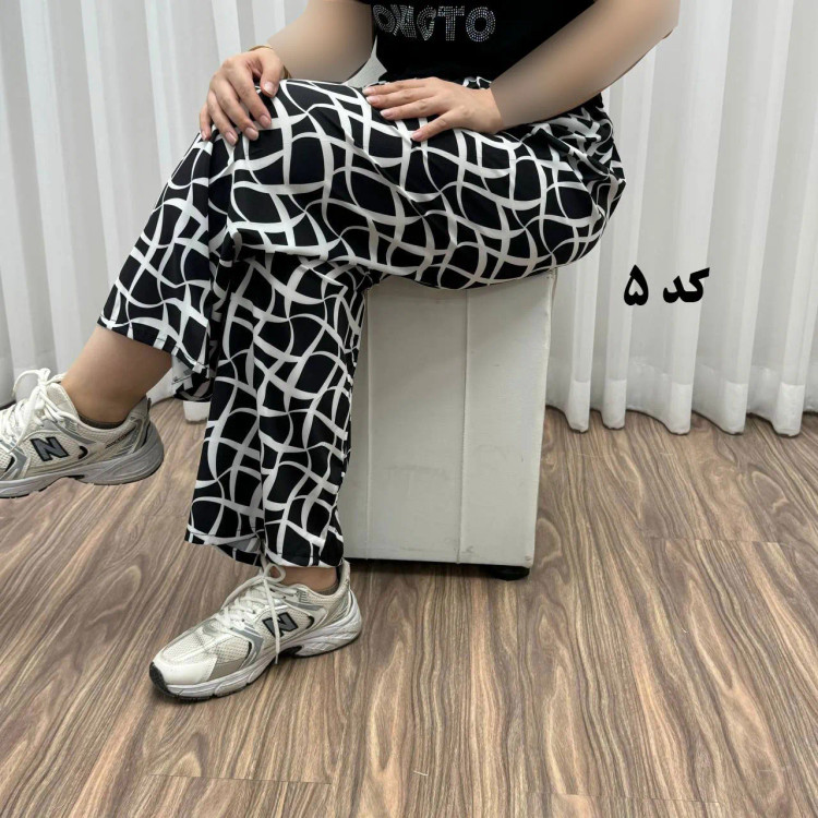 شلوار بوگاتی کد 777 فری سایز تا 48 زنانه چهارفصل تنخور شیک و راحت بدون آبرفت و رنگرفتگی