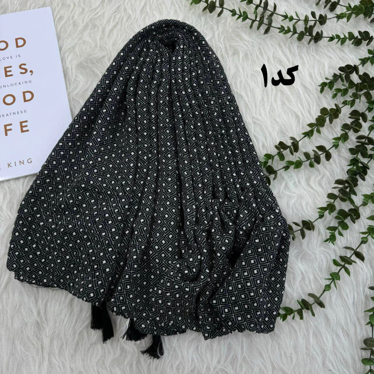 شال نخی طرحدار برشکا مدل جیوانچی کد 1349 قواره 200x85 بدون آبرفت و چروک