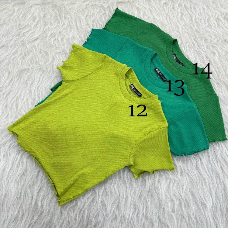 کراپ کبریتی لبه پری کد 1077 زنانه دخترانه چهارفصل تنخور شیک سایزبندی کامل