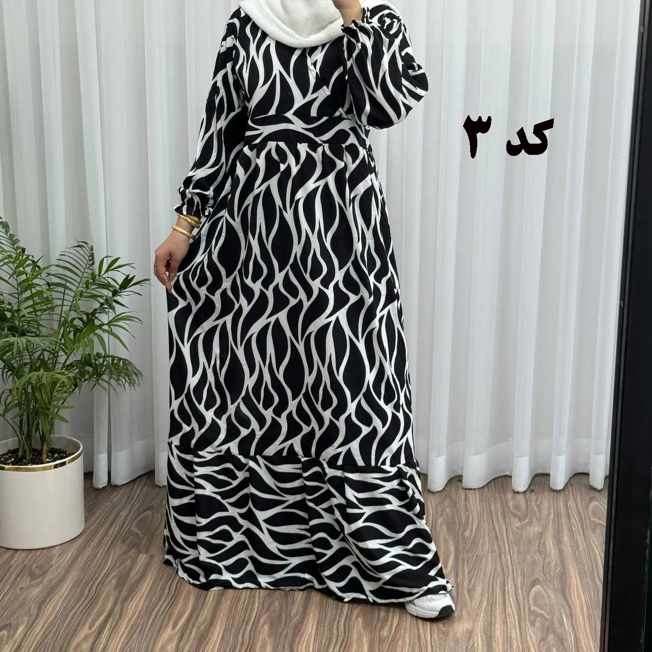 پیراهن ساحلی زنانه فلور گوزل فری سایز تا 50 یقه چپ و راستی بنددار تنخور شیک و راحت بدون چروک و آبرفت مناسب چهارفصل