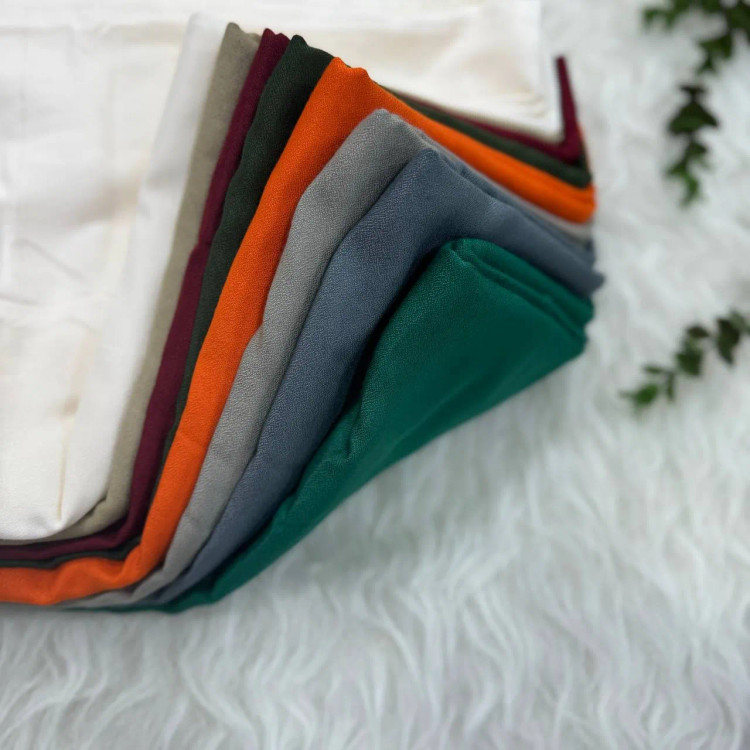 شال نخی ساده زنانه کد 914، بدون آبرفت و رنگ رفت، 200x70 سانت