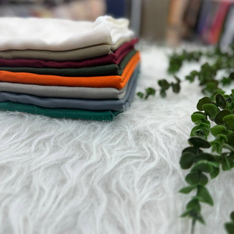 شال نخی ساده زنانه کد 914، بدون آبرفت و رنگ رفت، 200x70 سانت