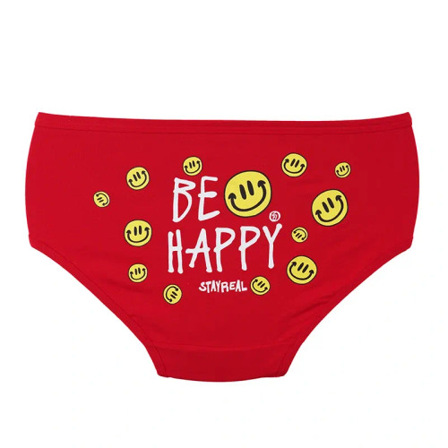 شورت زنانه اسلیپ نخی چاپی طرح ایموجی بانوسایز XL