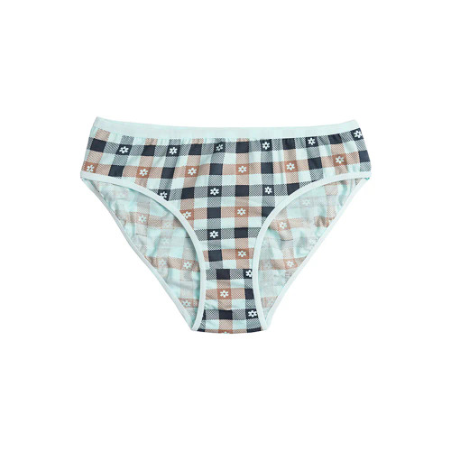 شورت اسلیپ زنانه نخی طرح چهارخونه برند لمون سایز L XL 2XL 3XL