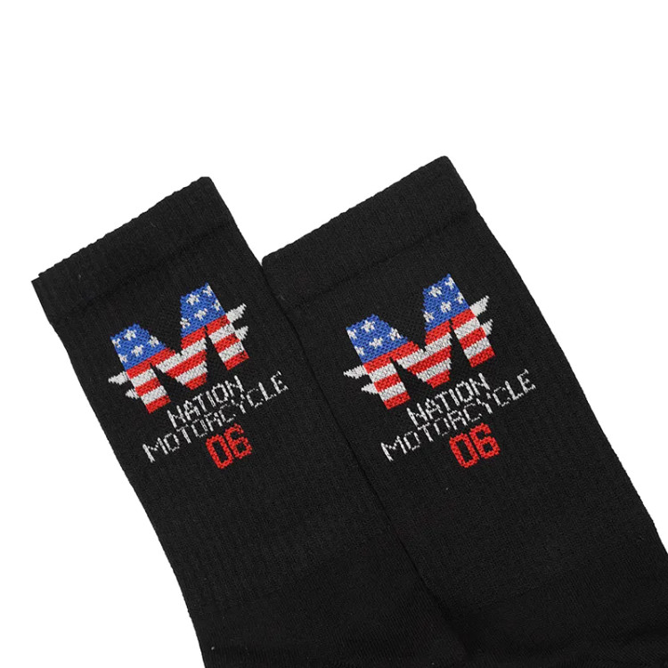 جوراب اسپرت ساقدار طرح MOTORCYCLE نخی فری سایز زنانه