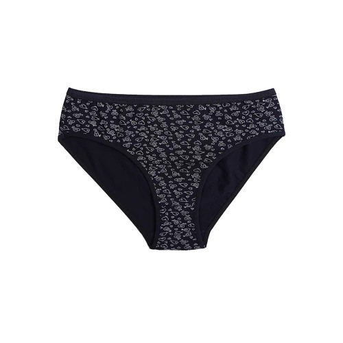 شورت اسلیپ زنانه نخی تمام چاپ قلب برند لمون سایزبندی L XL 2XL 3XL