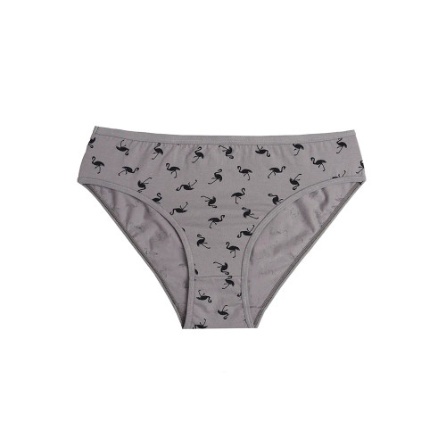 شورت اسلیپ زنانه نخی طرح فلامینگو برند لمون سایز L XL 2XL 3XL