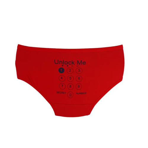 شورت اسلیپ زنانه نخی طرح نامبر بانوسایز L