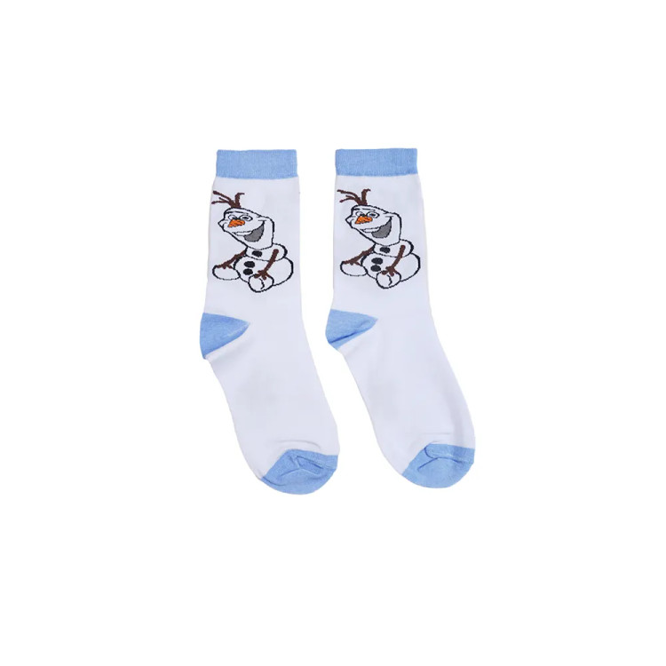 جوراب ساقدار نخی طرح آدم برفی فری سایز زنانه