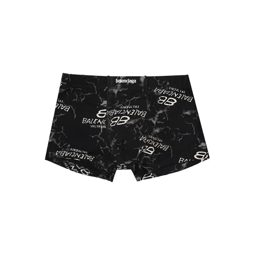 شورت مردانه نیم پا تمام چاپ طرح بالنسیاگا سایز فری