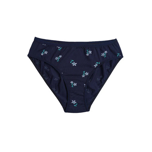 شورت اسلیپ زنانه نخی طرح شاخه گل برند لمون سایزبندی کامل