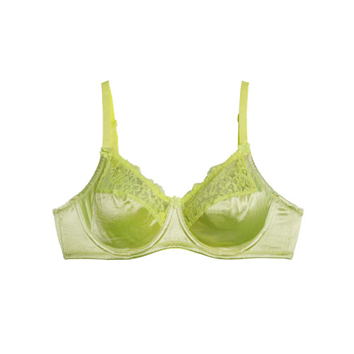 سوتین زنانه فنردار ساتن بالا تور شارمین سایز 75 تا 90