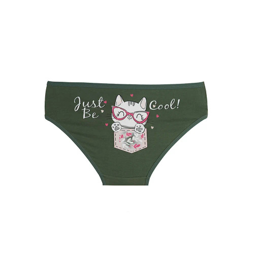 شورت اسلیپ پشت چاپ پیشی ملوس نخی سایز مدیوم