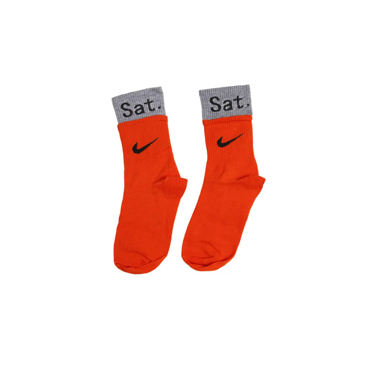 جوراب ساقدار نخی ایام هفته طرح نایک فری سایز زنانه