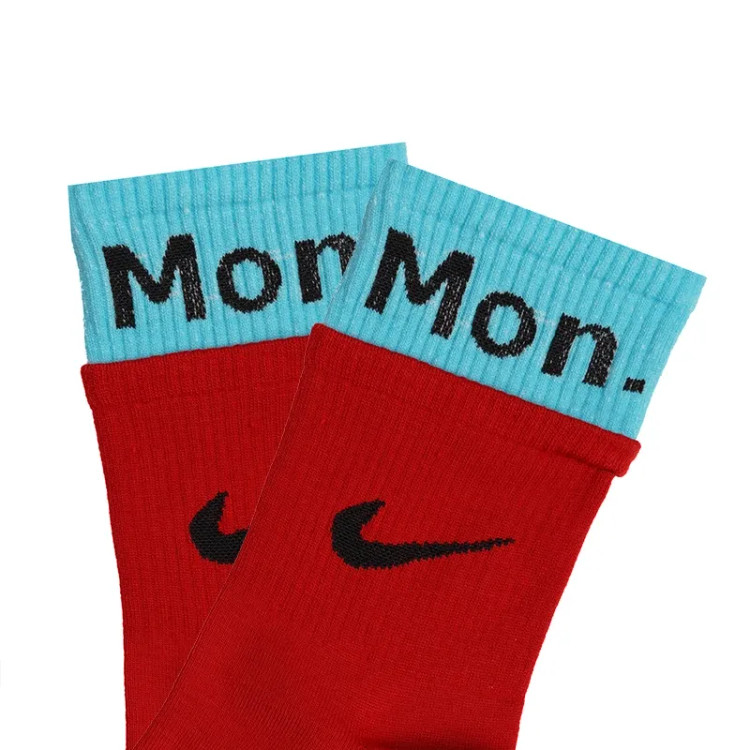 جوراب ساقدار نخی ایام هفته طرح نایک فری سایز زنانه