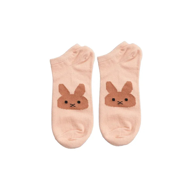 جوراب زنانه مچی طرح خرگوش فانتزی الیاف طبیعی ضد حساسیت سایز 36 تا 40