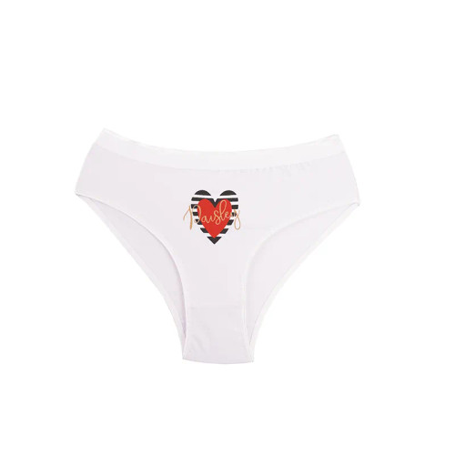 شورت زنانه اسلیپ چاپی قلب راه راه قرمز برند narin جنس نخ و پنبه سایز فری