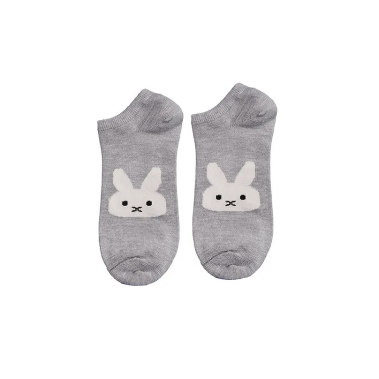 جوراب زنانه مچی طرح خرگوش فانتزی الیاف طبیعی ضد حساسیت سایز 36 تا 40