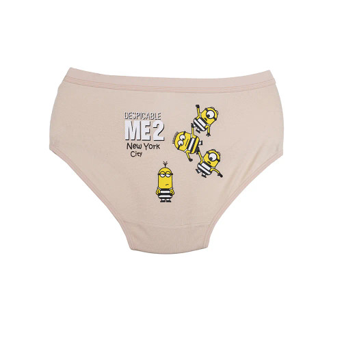 شورت زنانه اسلیپ نخی کش پهن طرح مینیون برند بانو سایز XL