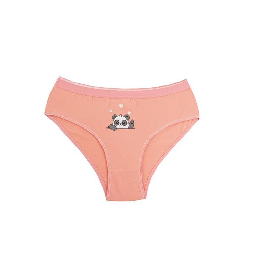 شورت زنانه اسلیپ چاپی طرح پاندا نarin نخ و پنبه فری سایز