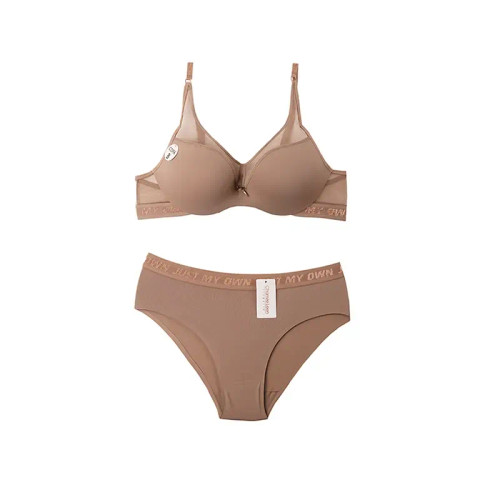 ست شورت و سوتین فنردار بالاتور اسپرت میکروفایبر کاپ B برند Chanvie Leen