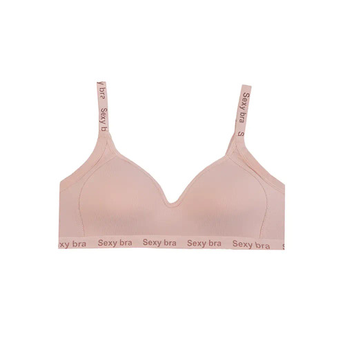 سوتین زنانه اسفنجی بدون فنر کبریتی بند قابل تنظیم اسپرت