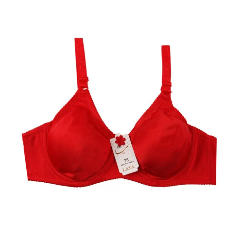 سوتین پرلون پرسی فنردار لعیا بند قابل تنظیم سایز 70 تا 85