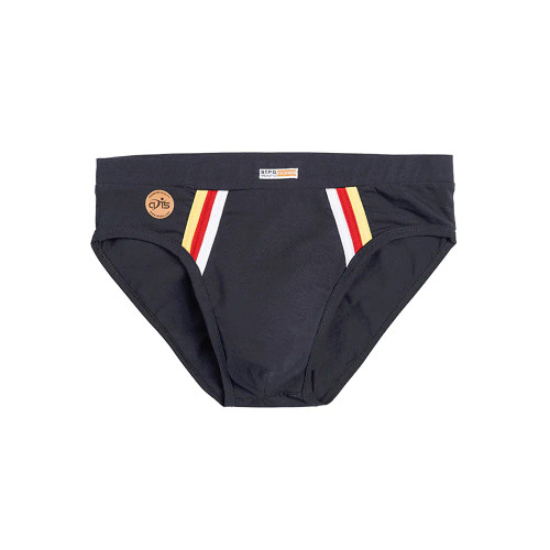 شورت مردانه اسلیپ طرح سه خط آتیس جنس نخ و پنبه سایز L XL 2XL