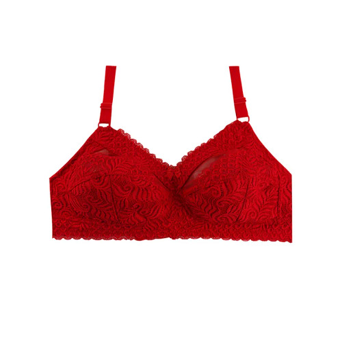 سوتین زنانه دانتل بدون فنر زیر ژله ای بالا شیشه ای برند ایزابلا سایز 75 تا 90 کاپ B