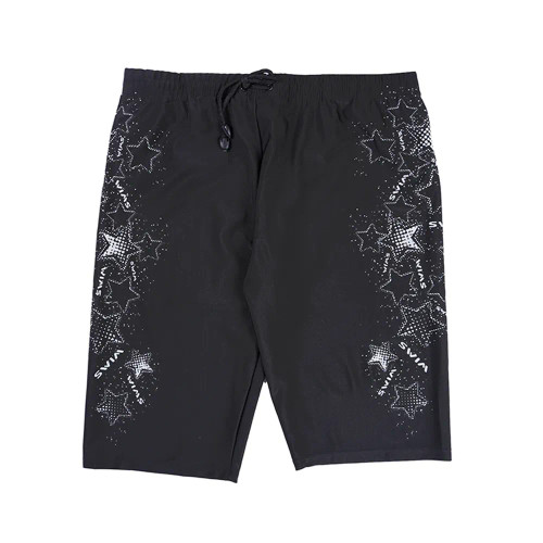 مایو مردانه پادار طرح چاپی ستاره کمر بند قابل تنظیم فری سایز استرج